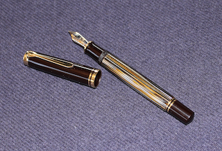 万年筆のこと（8）M800トータスシェルブラウンを「フルハルター」で  